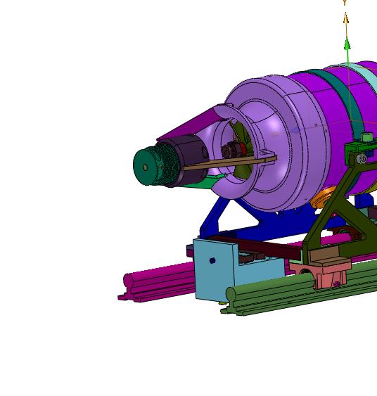 小推力级别喷气发动机试验台
