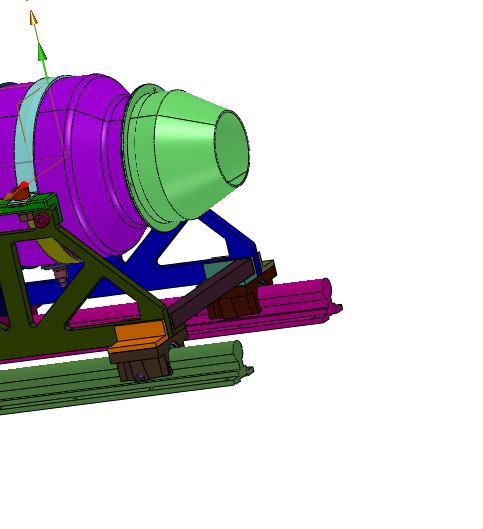 小推力级别喷气发动机试验台