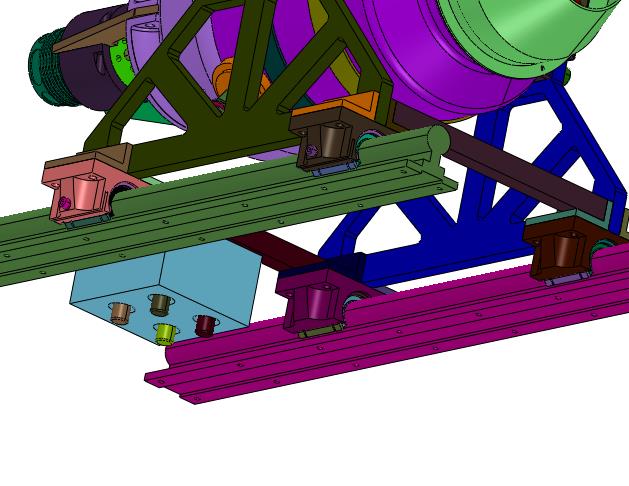 小推力级别喷气发动机试验台