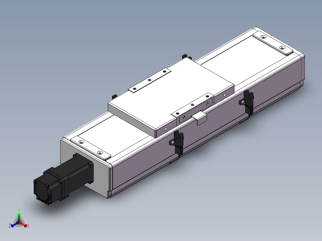 精密模组MC120-L05-150-BC-M10-C4正等轴测图