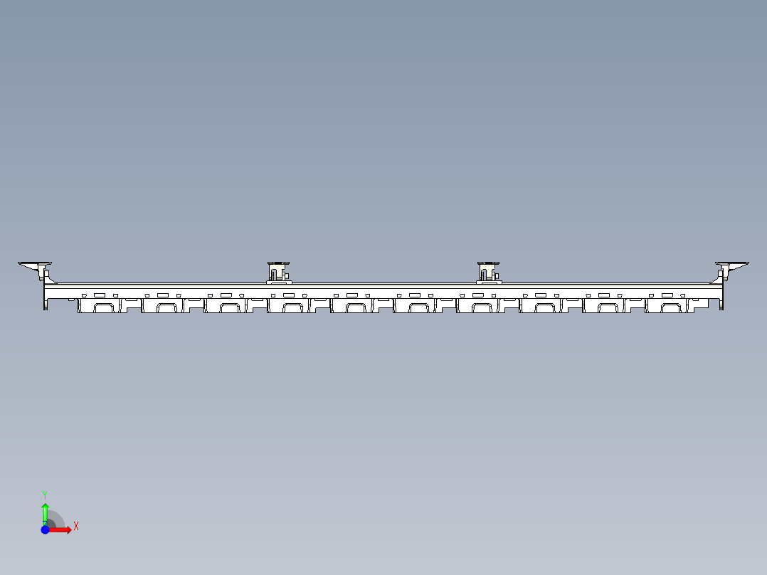 基恩士SJ-HW132_kc图纸模型前视图