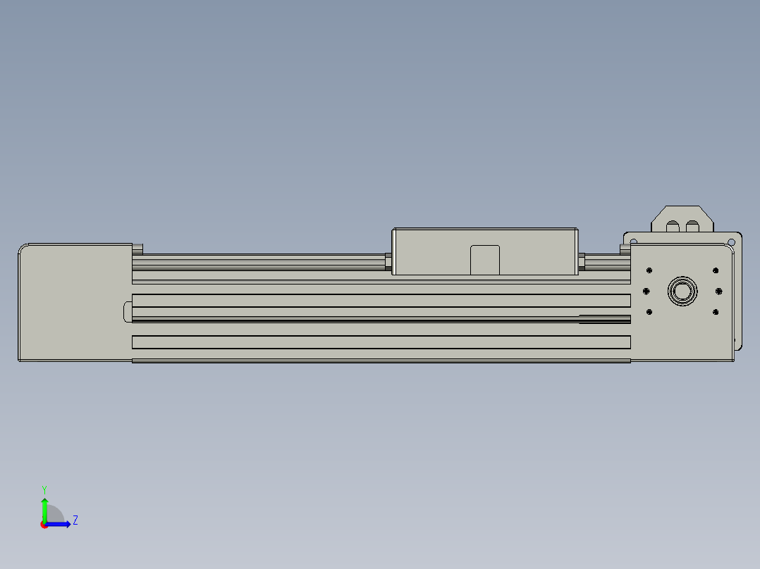 威洛博直线电机模组EB4-L80-S100-L-57-MS3左视图