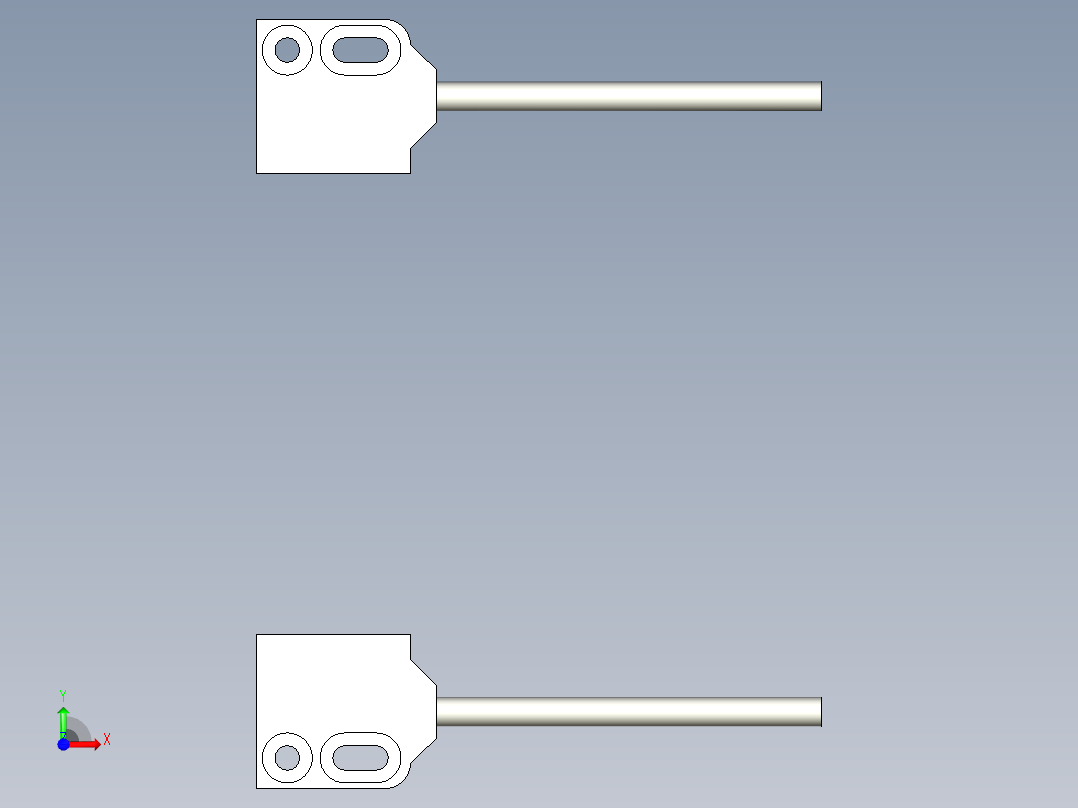 矩阵光纤_对射型FT-S23前视图