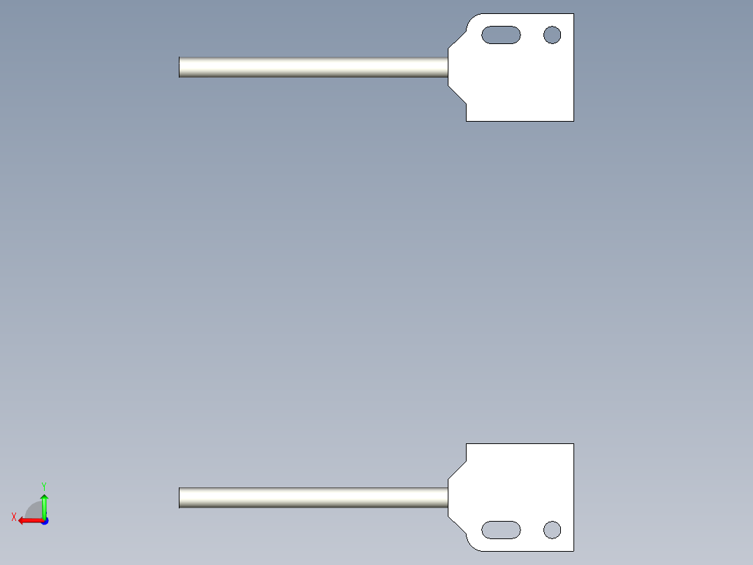 矩阵光纤_对射型FT-S23后视图