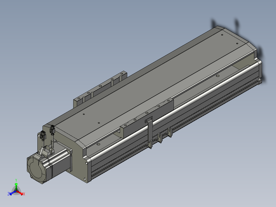 东锦丝杆传动-直线滑台模组DH210-C-L10-S300-BC-P750W-C3