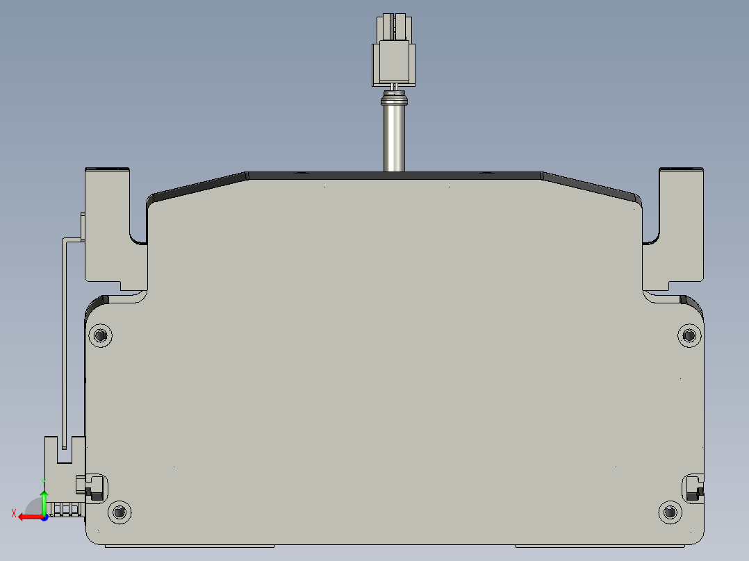 东锦丝杆传动-直线滑台模组DH210-C-L10-S300-BC-P750W-C3后视图