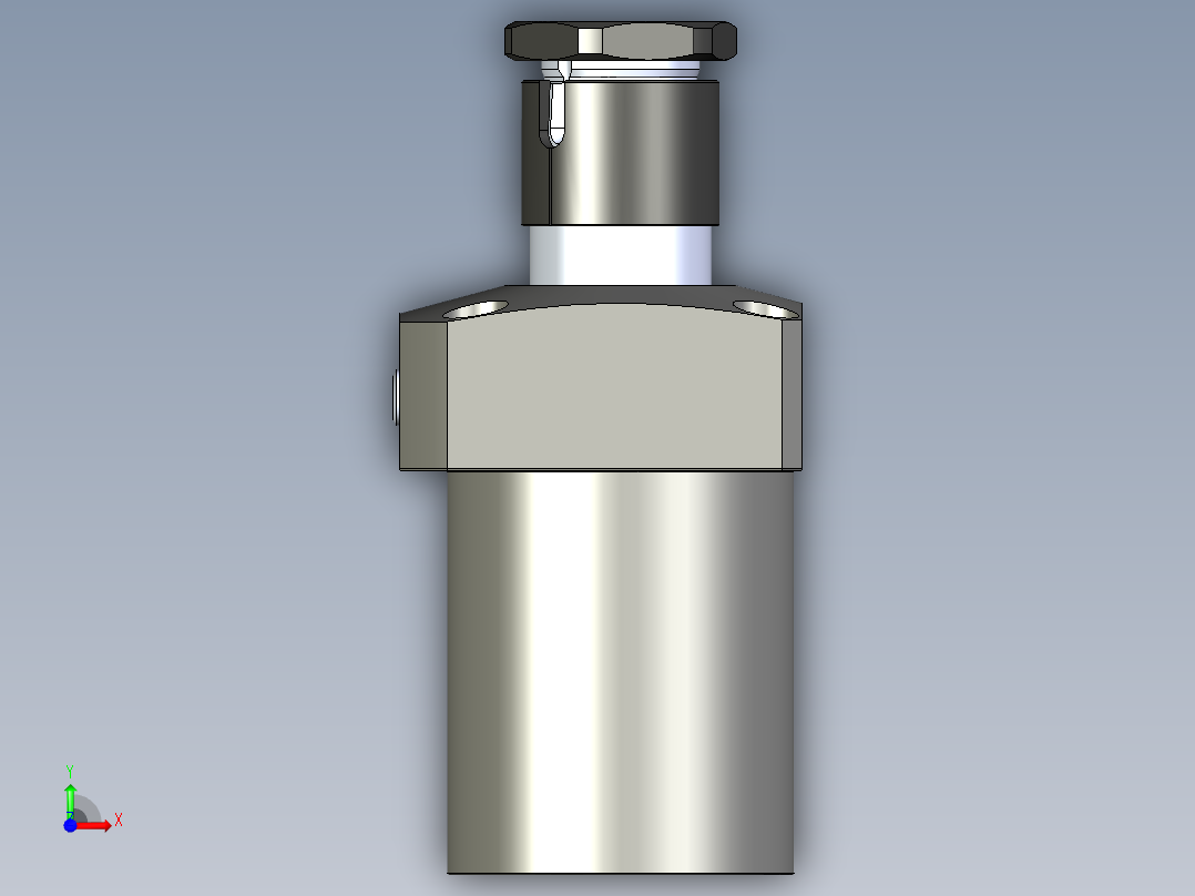 KOSMEKLHS1050-GR-Y45多系列多零件图纸模型前视图