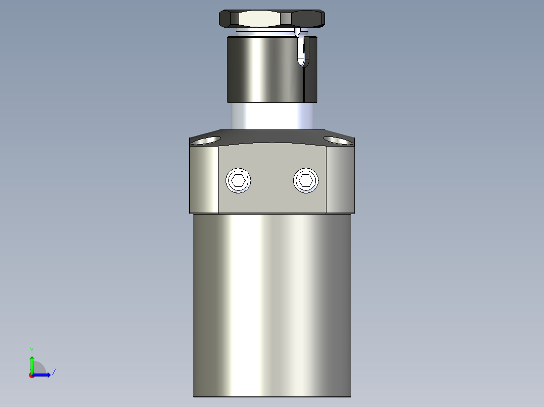 KOSMEKLHS1050-GR-Y45多系列多零件图纸模型左视图