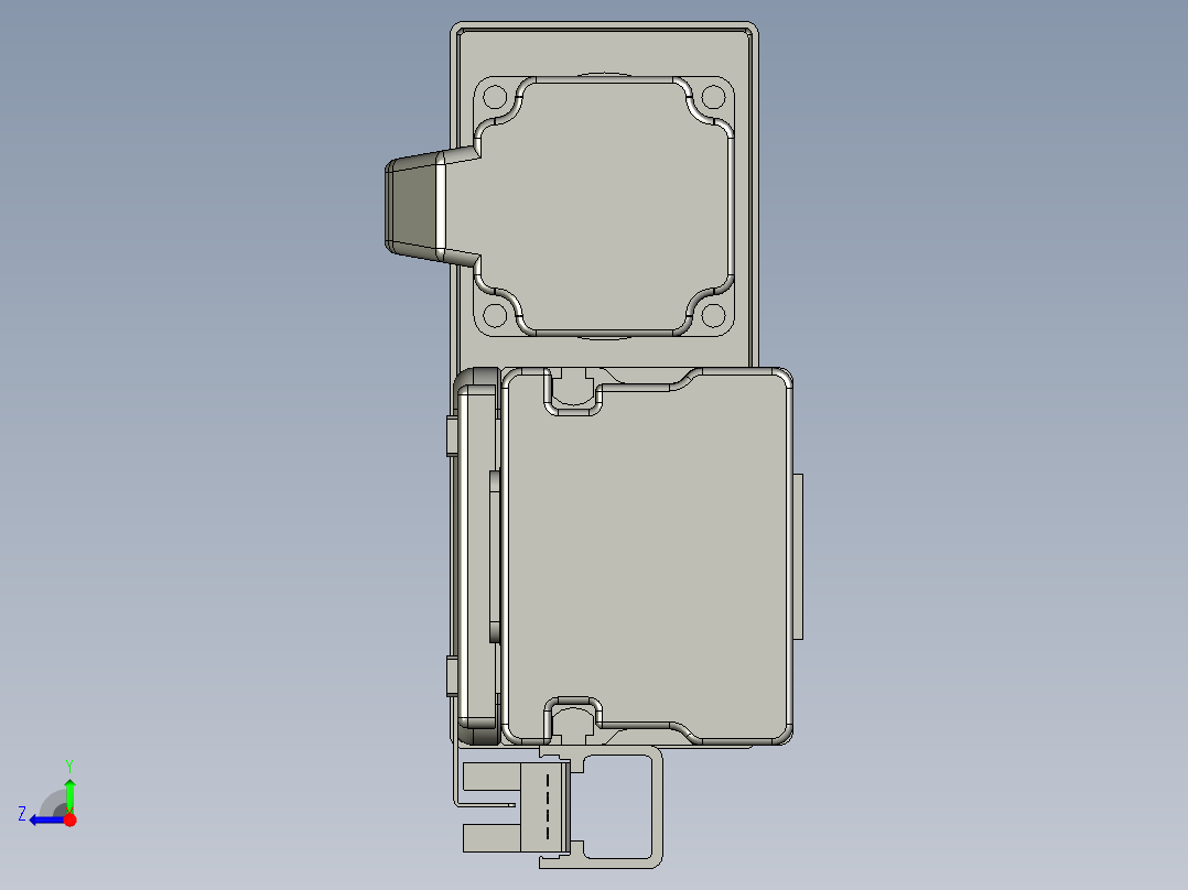 VF丝杆传动-一般环境VT5-L10-C-S520-BR-P10-D4右视图