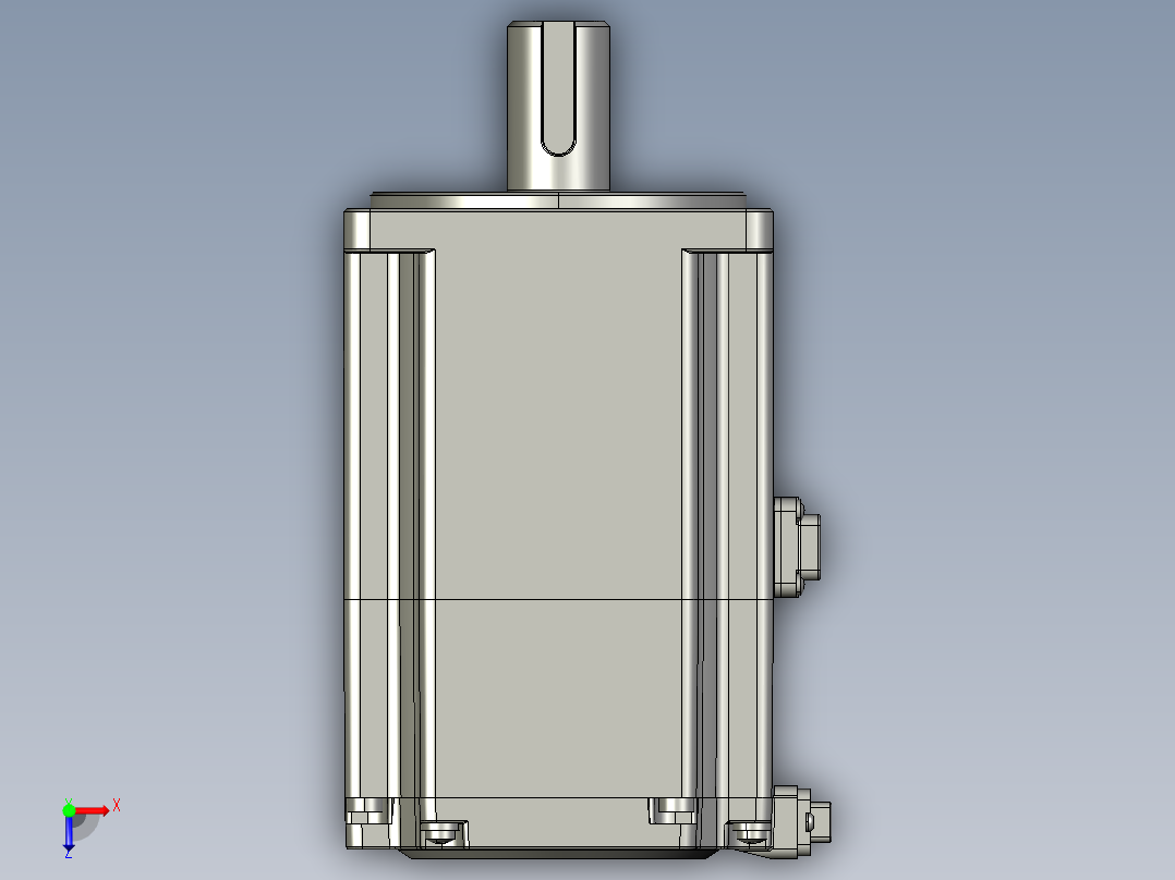 电机MS6H-80CN30BZ3-20P7-S俯视图