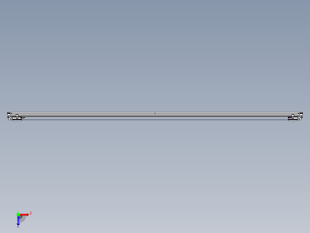 威洛博VL系列3d模型模组2VL22H1Y-S3100俯视图