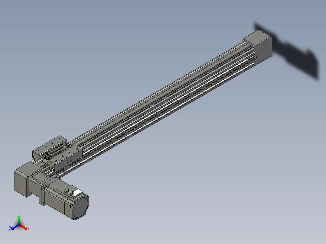 威洛博直线电机模组EB4-L80-S550-L-57-MS3