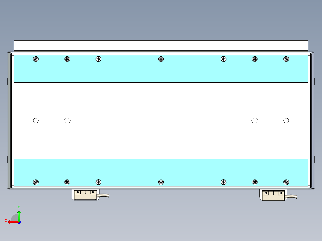 威洛博LC系列3d模型模组2LC22H1Y-S100后视图