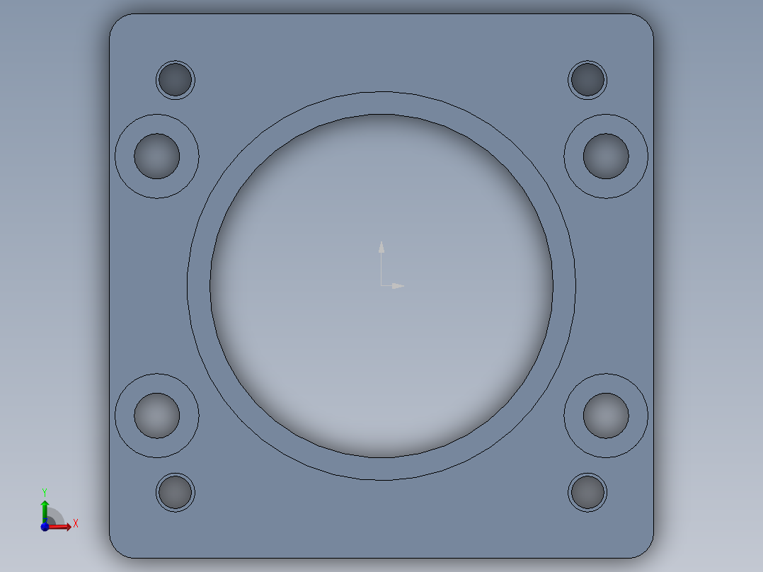 模组KK-60-F2 松下100W电机板.SLDPRT前视图