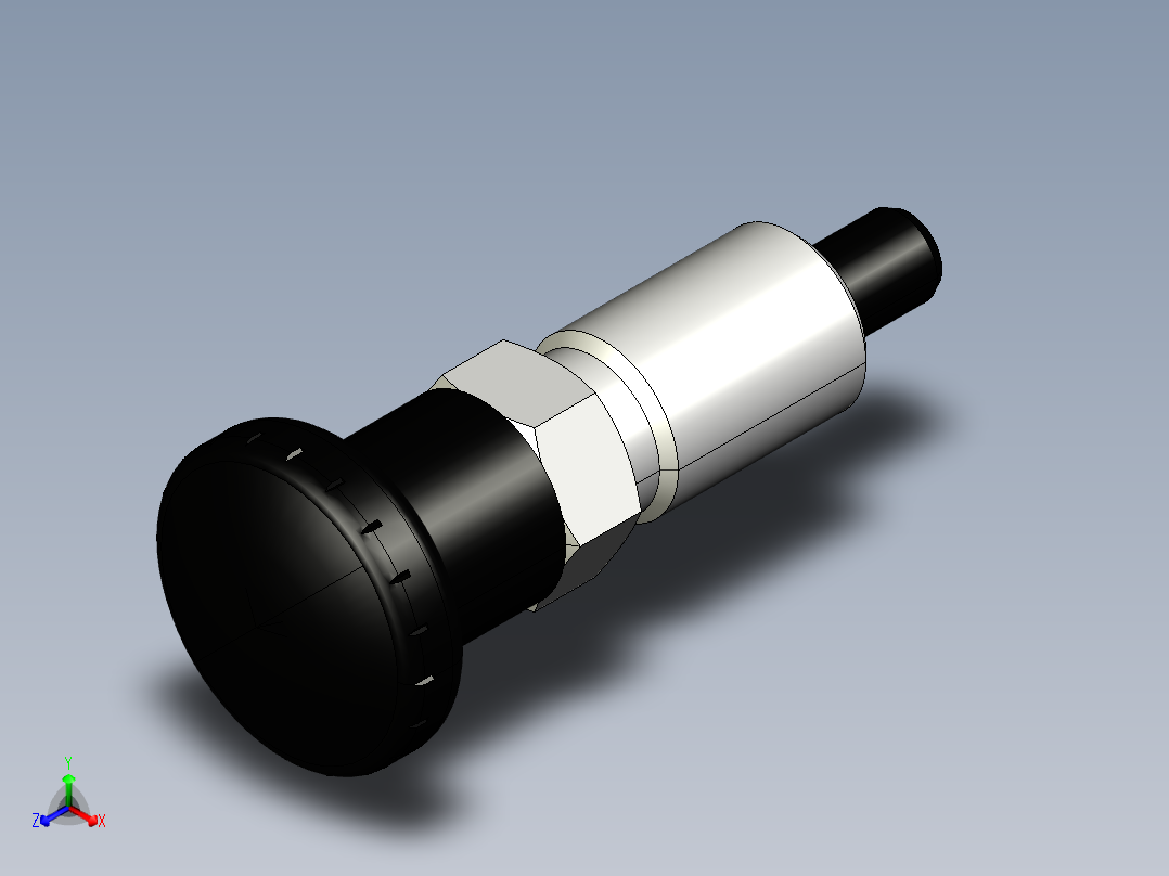 分割定位柱(有卡鎖)2211-3D多系列多零件图纸模型