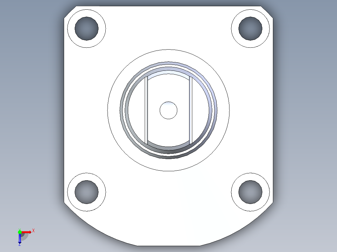 KOSMEKLT0550-Sx-P多系列多零件图纸模型多系列多零件图纸模型俯视图