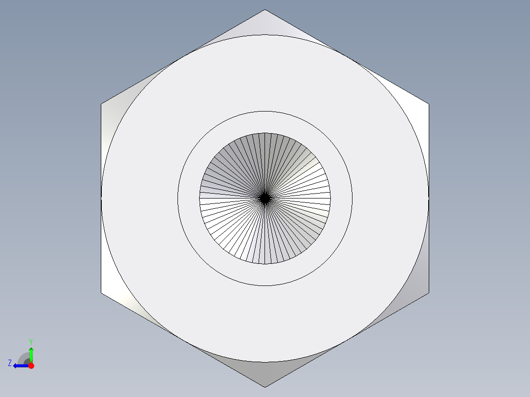 卡套式工业通用硬管接头EO_Blanking_plug_for_tube_ends_ROV16SCF右视图
