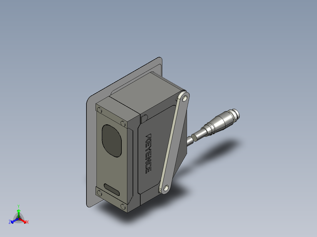 基恩士IL-300_kc图纸模型