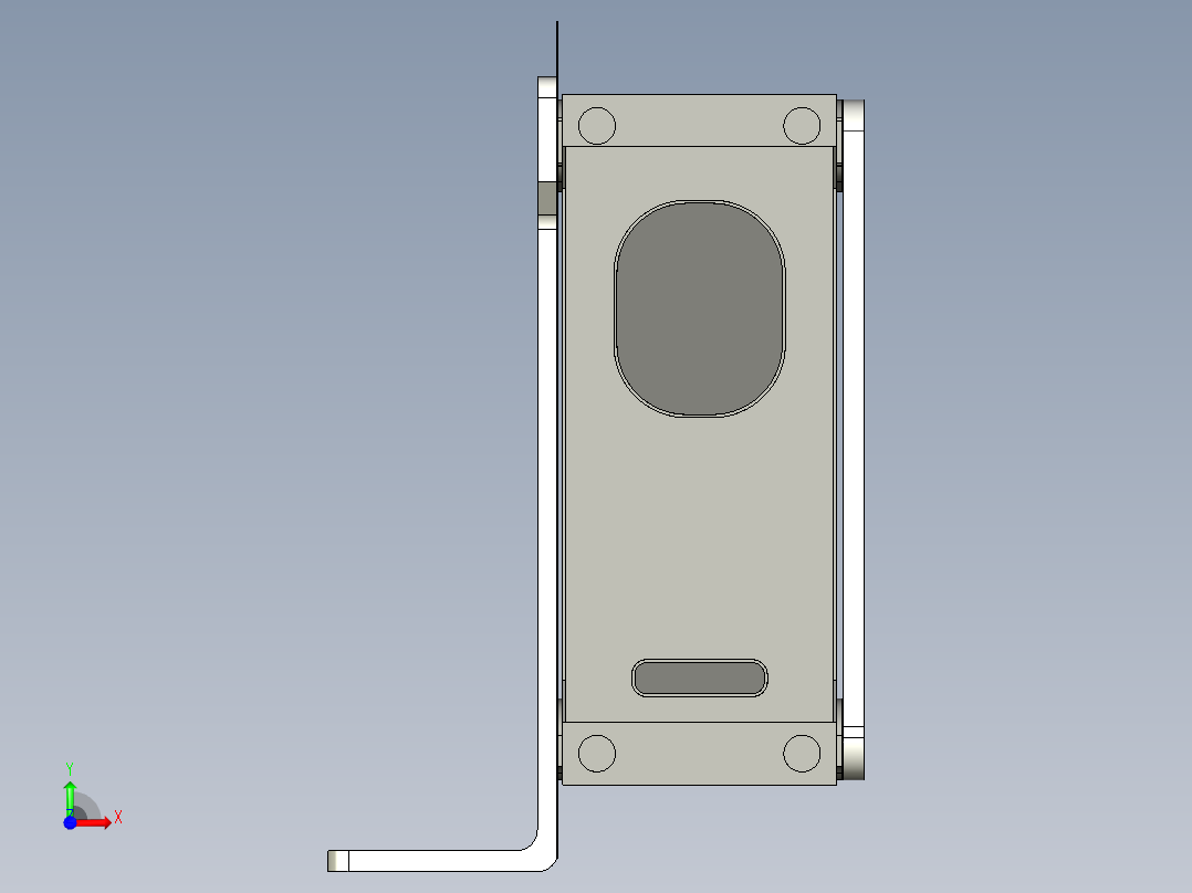 基恩士IL-300_kc图纸模型前视图