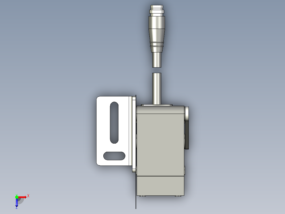 基恩士IL-300_kc图纸模型俯视图
