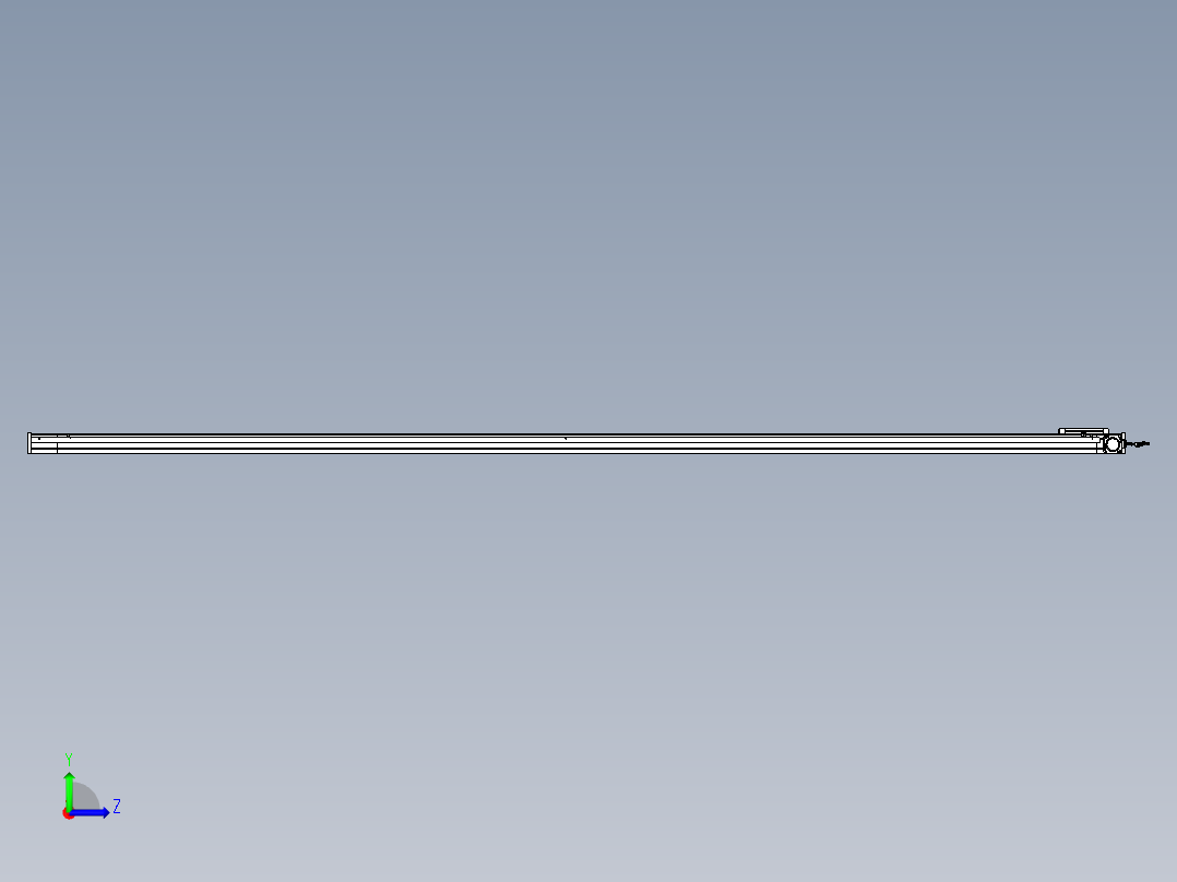 威洛博LB.GB同步带传动--欧规系列LB6A-L130-S3350-BR左视图
