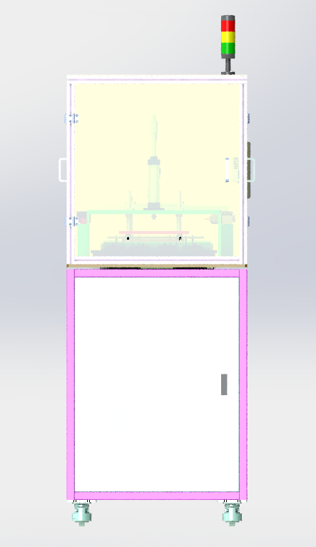 塑料产品自动下料冲切step
