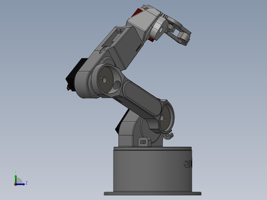 robotic arm 163左视图