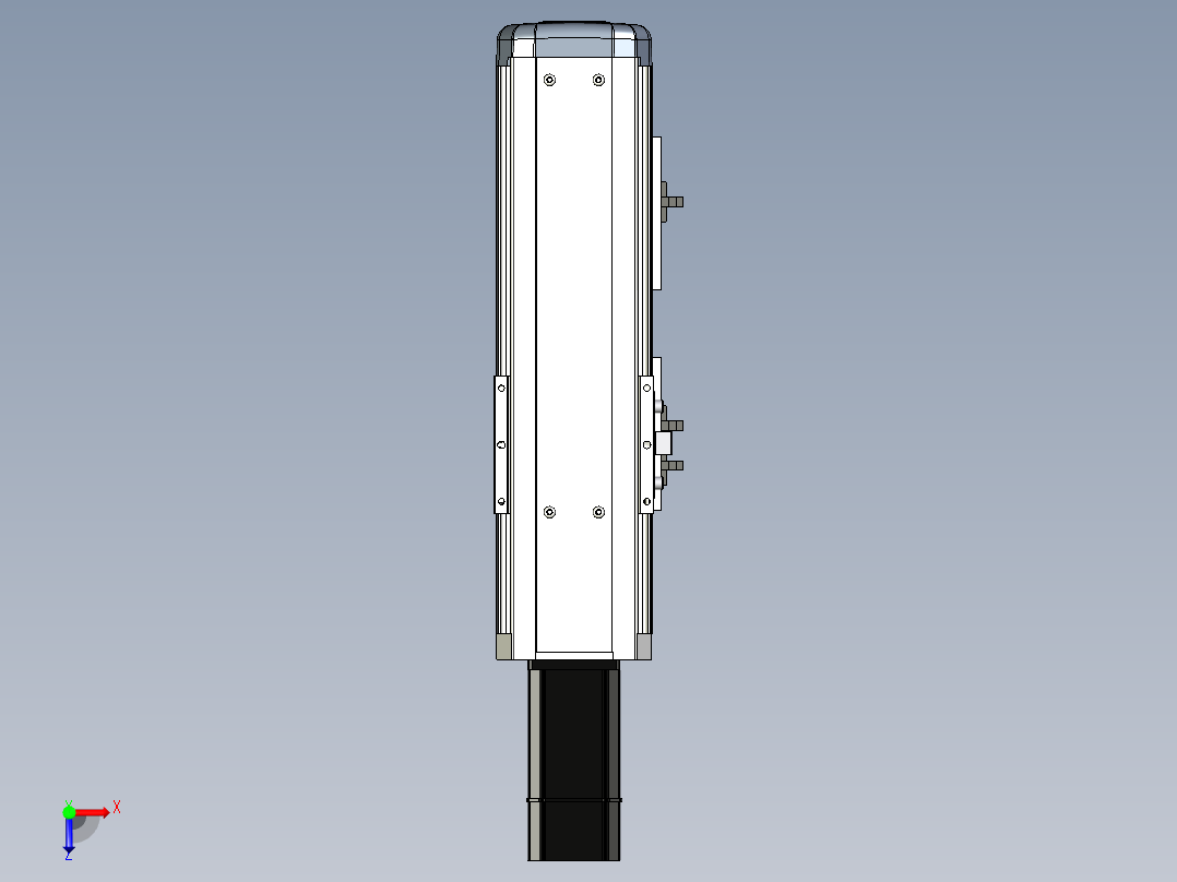 Toyo东佑达直线模组-ETH12-150-BC-200W+煞車俯视图