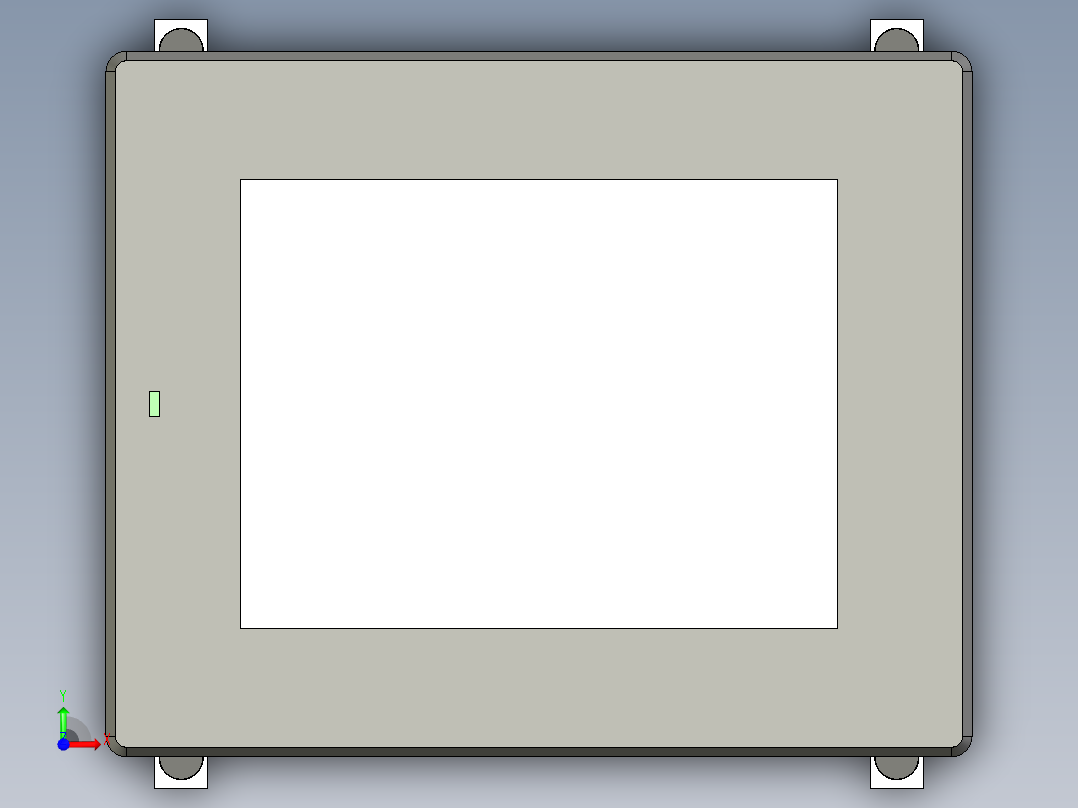 基恩士VT3-Q5T_S_M_kc图纸模型前视图