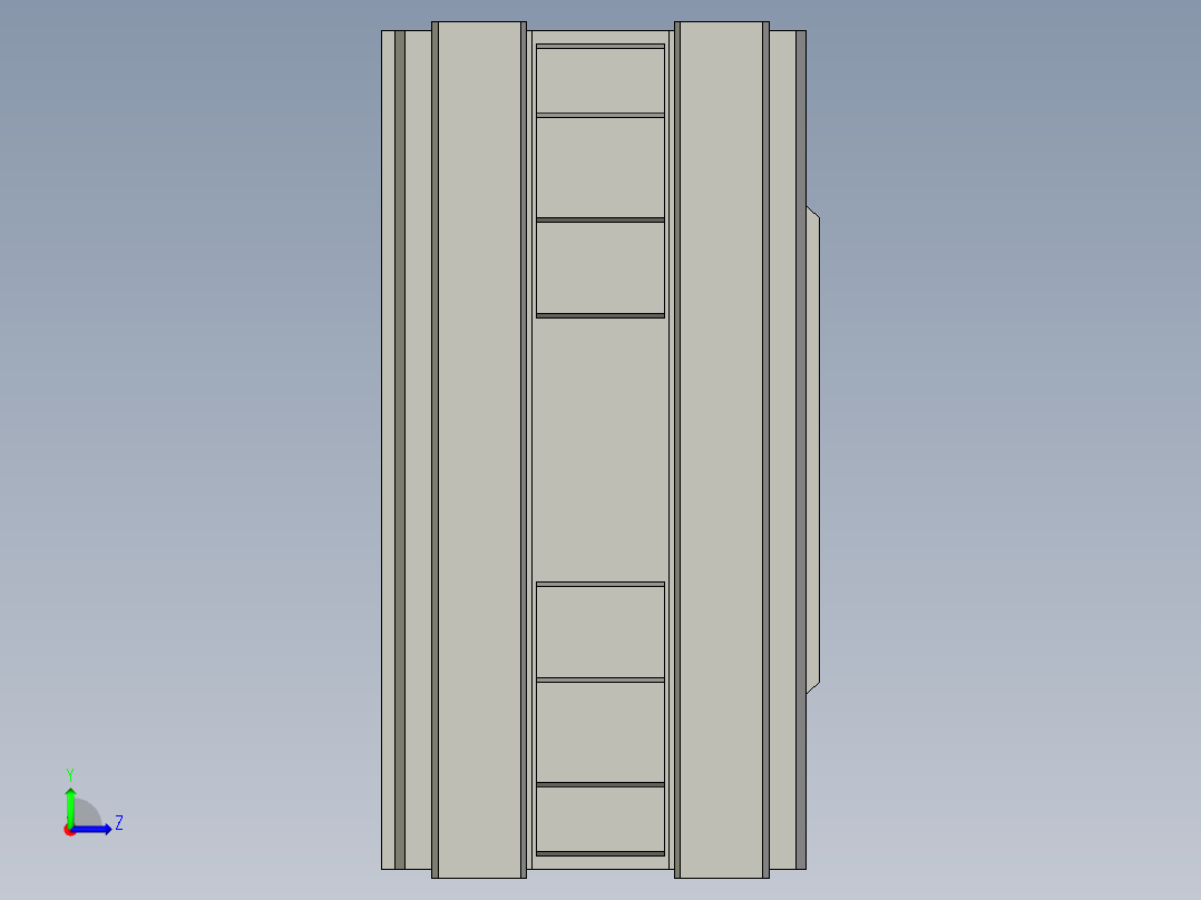 普通气爪PH01K-30左视图