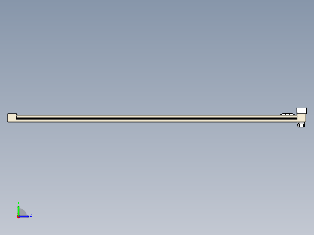 同步带全封闭直线模组TPA-HCB-65S-90-L1750-MR-C-P10-N3左视图