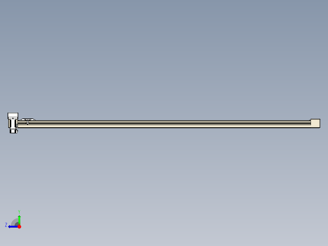 同步带全封闭直线模组TPA-HCB-65S-90-L1750-MR-C-P10-N3右视图