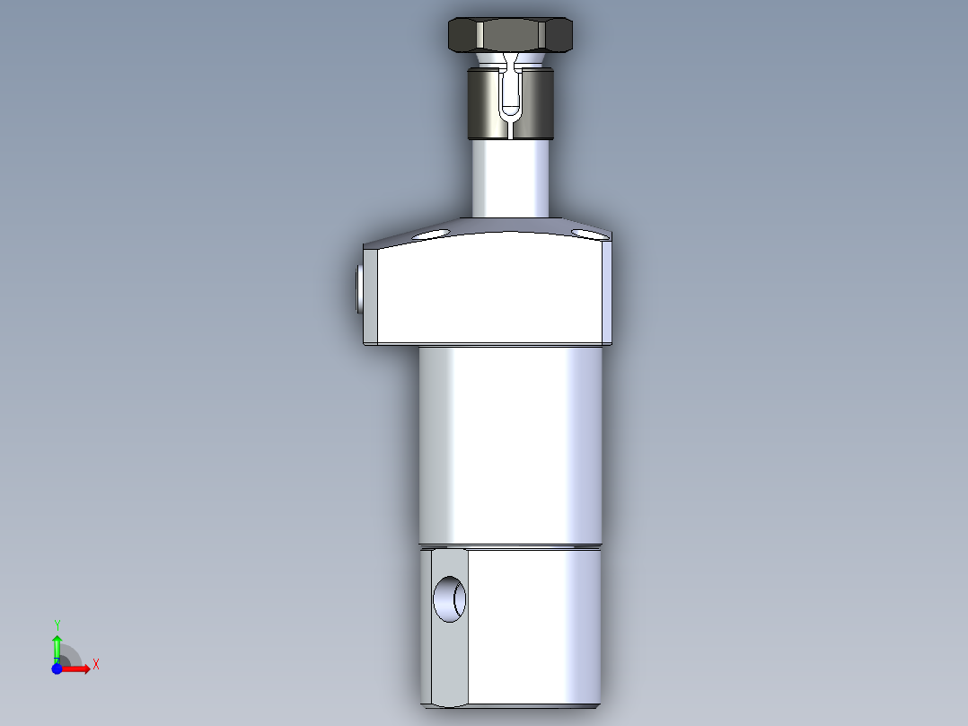 KOSMEKLHA0360-GRN_R01多系列多零件图纸模型前视图