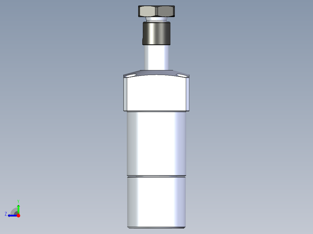 KOSMEKLHA0360-GRN_R01多系列多零件图纸模型右视图