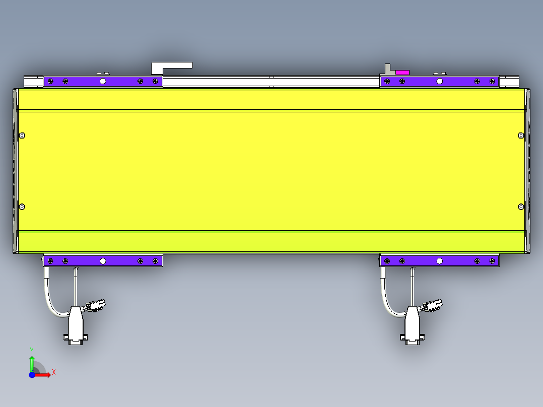 威洛博VL系列直线电机模组-2VL22H2-S250前视图