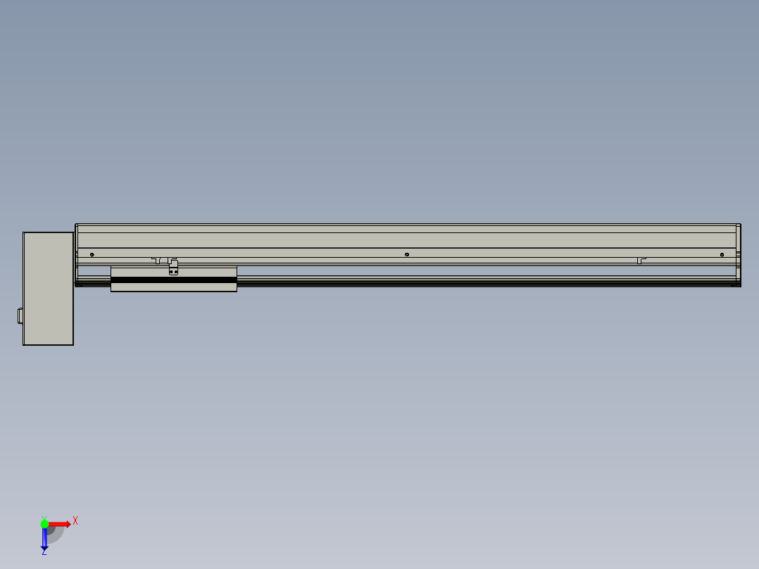 威洛博VBF22-S800-BRU俯视图