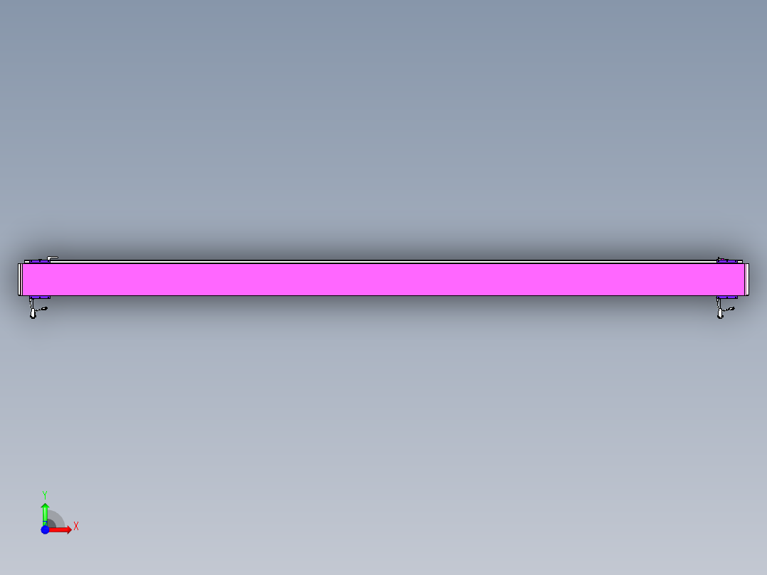 威洛博VL系列3d模型模组2VL17E1Y-S3500前视图