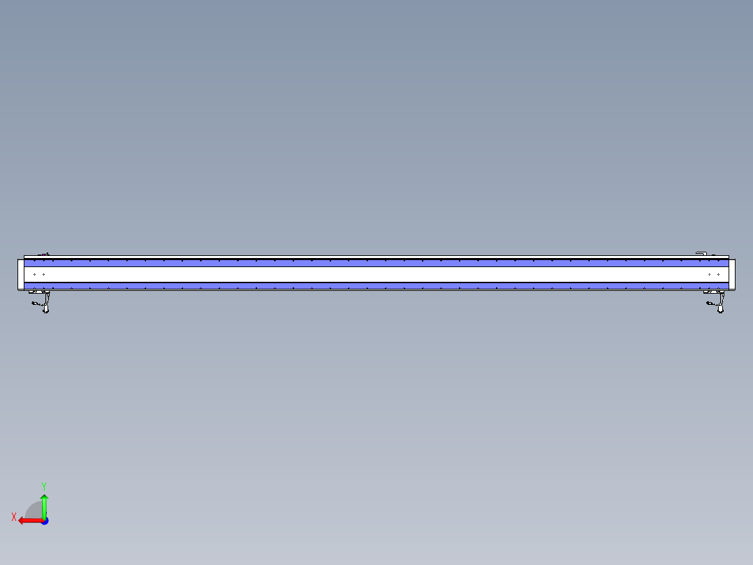 威洛博VL系列3d模型模组2VL17E1Y-S3500后视图