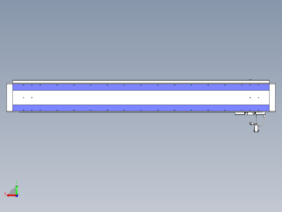 威洛博VL系列3d模型模组VL17E2Y-S1300后视图