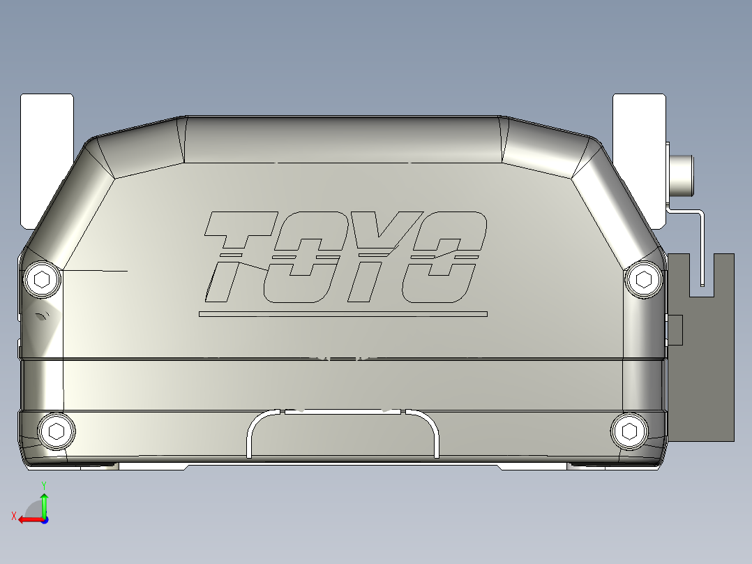 Toyo东佑达直线模组-ETH14-300-M+煞車后视图