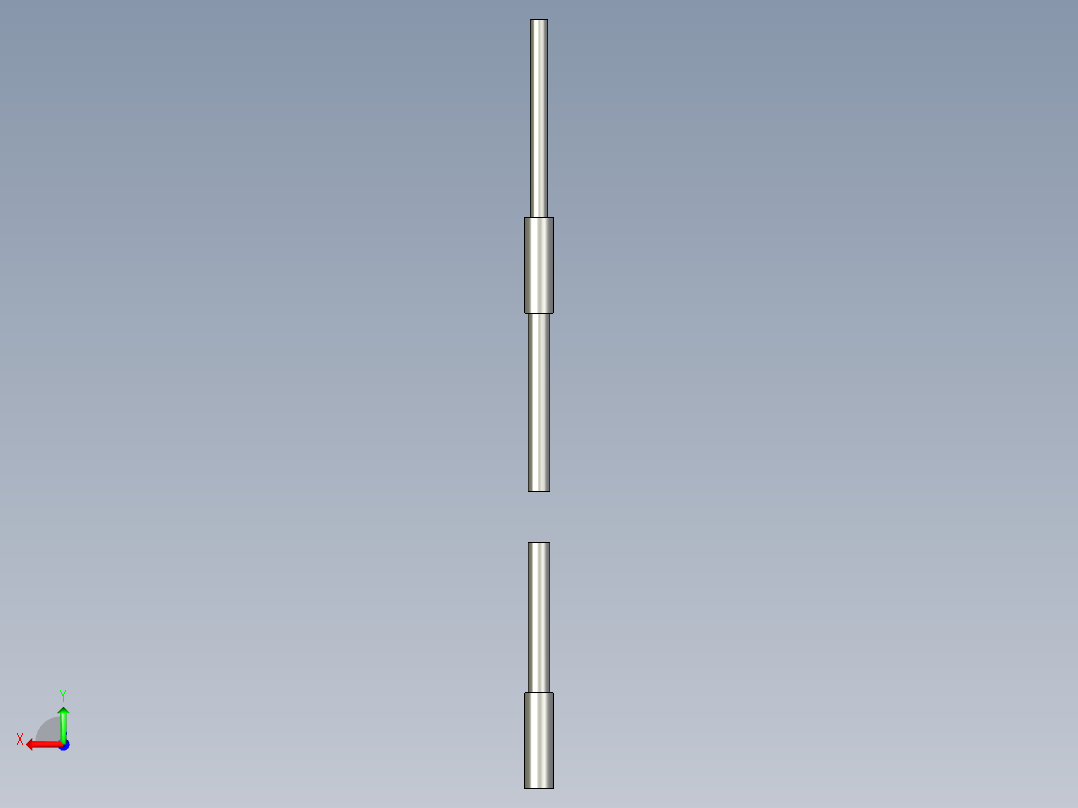 基恩士EH-305S_kc图纸模型后视图