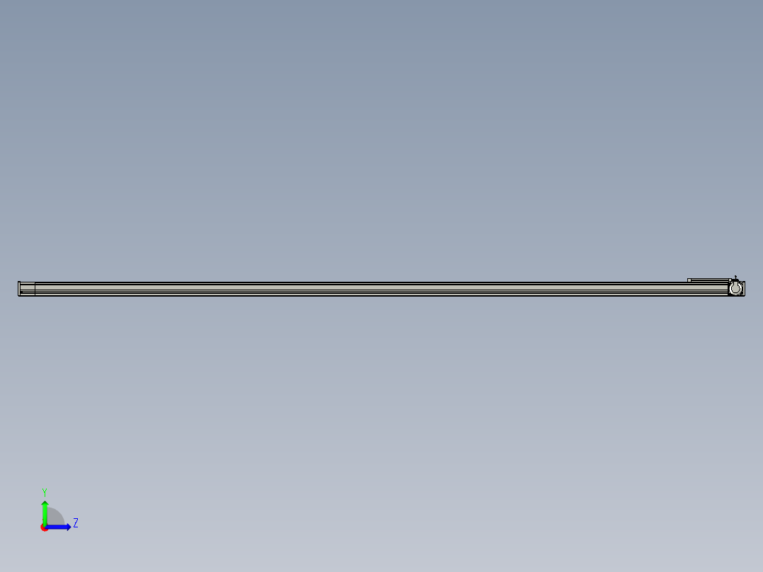 欧规系列-LB8-L150-S3700-BR-ZP75-C3左视图