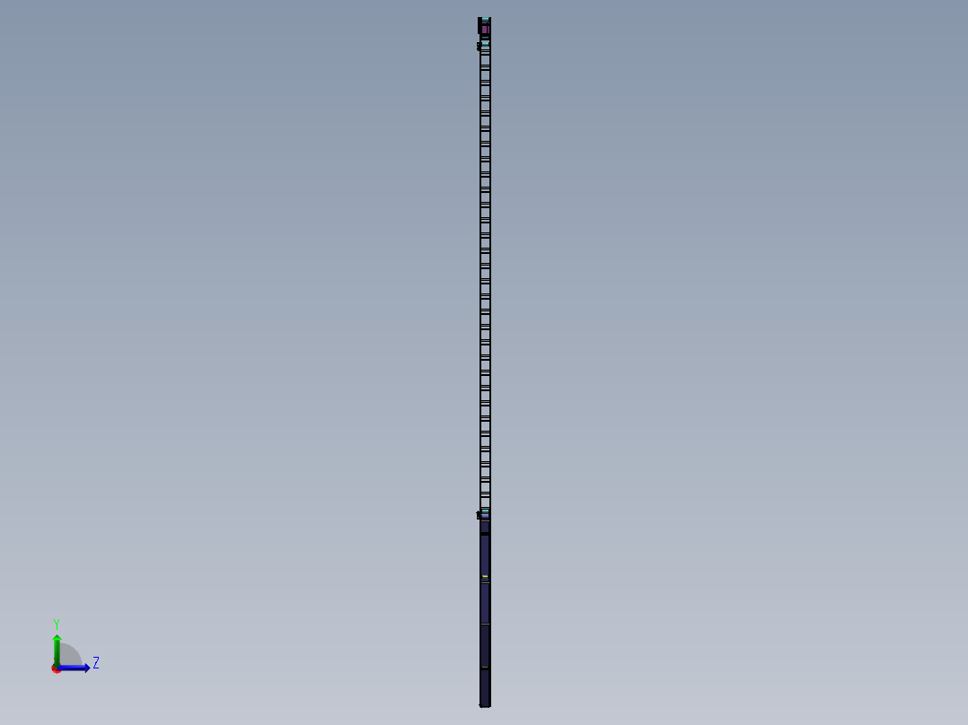 Q416-移动带式输送机的设计【三维SolidWorks】左视图