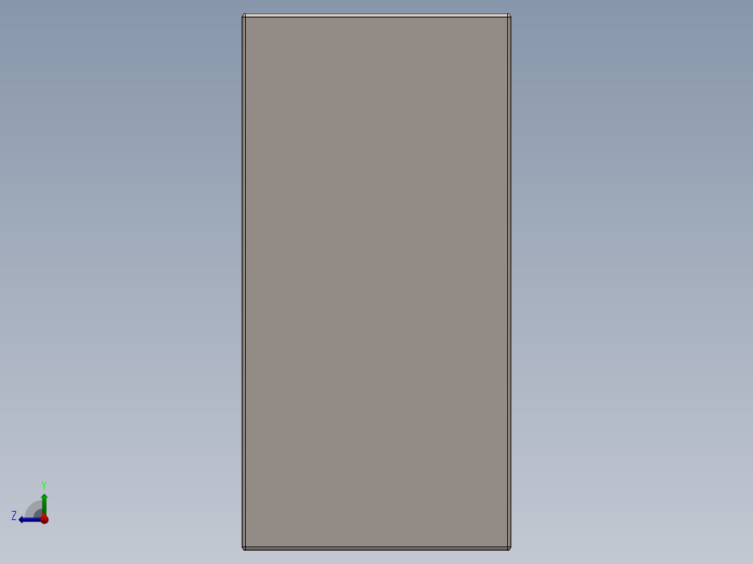 电器柜 电控柜 (118) 机械设计素材右视图