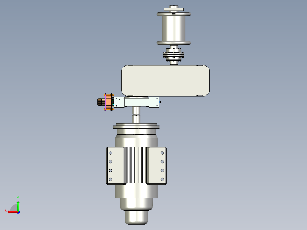 货运绞车--igs后视图