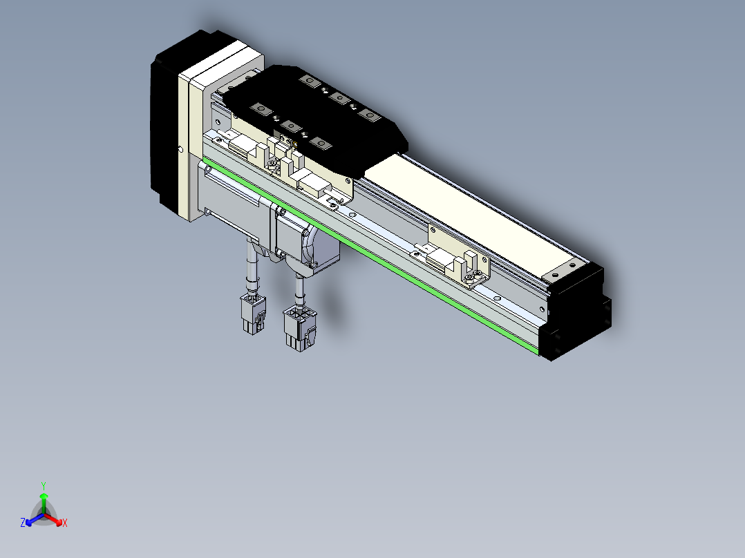 威洛博模组VGTH5-Lx-C-S150-BM-ZP10-C3正等轴测图