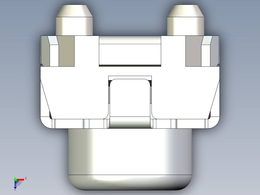 开关继电器保护 SM-PTS820J25KP俯视图
