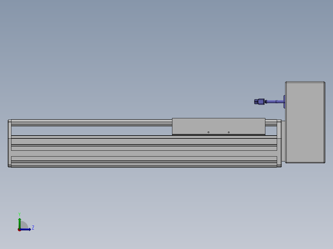 精密模组MT220-L150-300-LU-M75-C4左视图