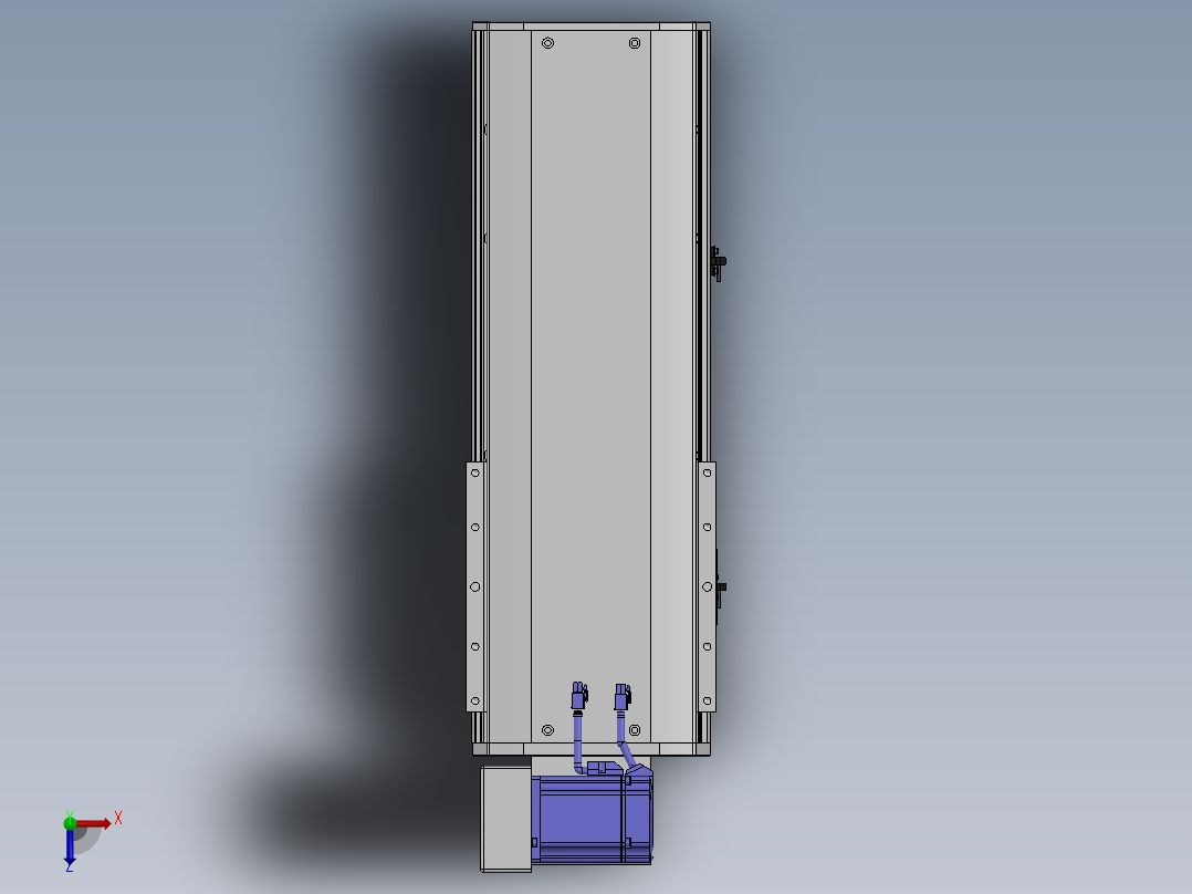 精密模组MT220-L150-300-LU-M75-C4俯视图
