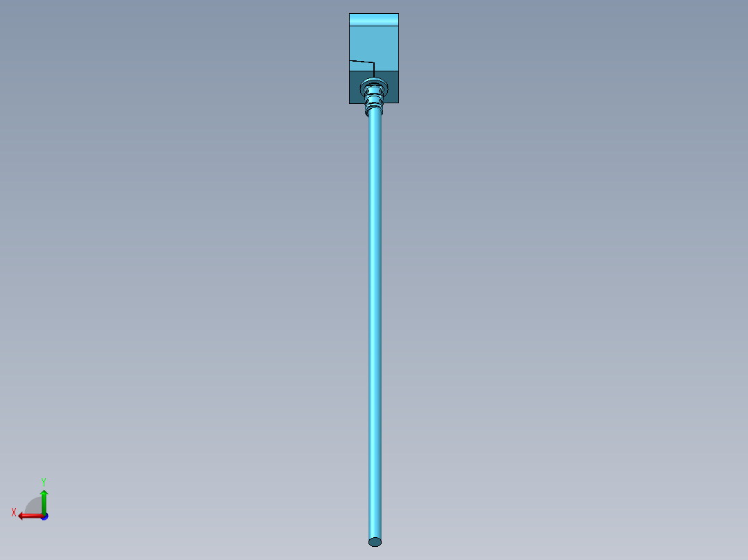 BGS-S30N 最小检测距离30mm，最大检测距离300mm后视图